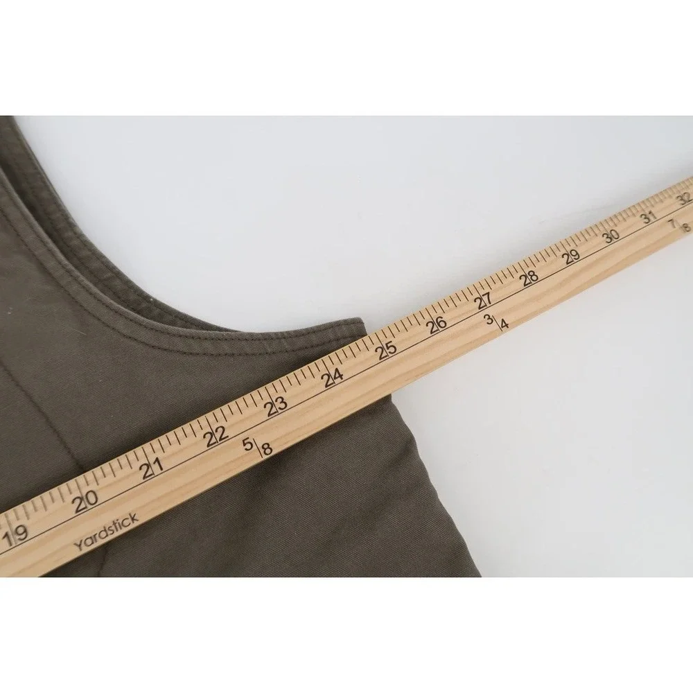 Prana Trembly‎ Vest Men's XL Brown Quilted Canvas Lined Outdoors Work Hike